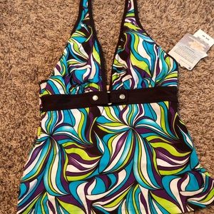 Free country swim top